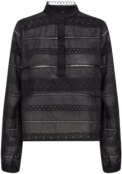 Scava 1 Bluse Sort